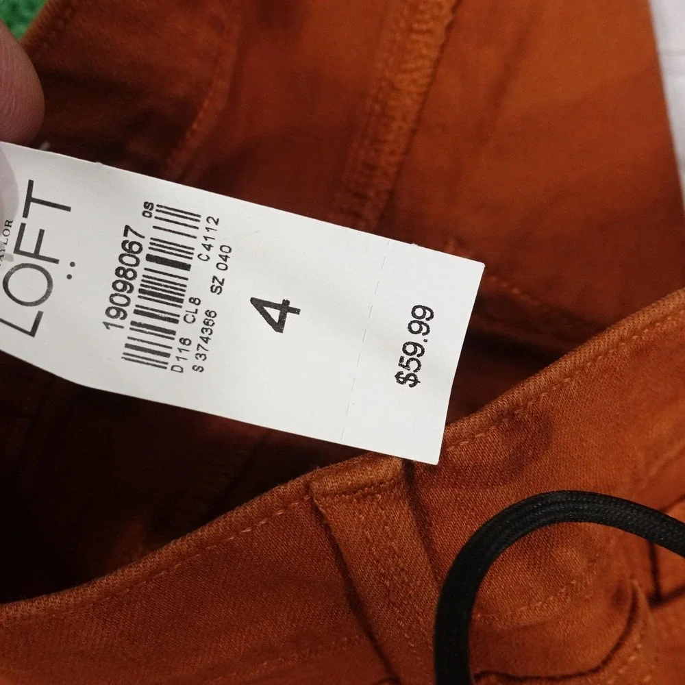 New! Ann Taylor‎ LOFT Jeans Womens 4 Modern Skinny Slim Stretch Denim 31x31